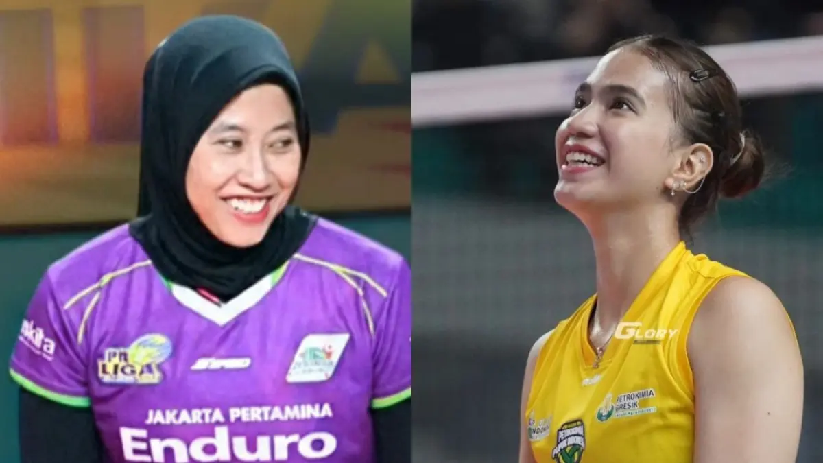 Gresik Phonska menangi set pertama.