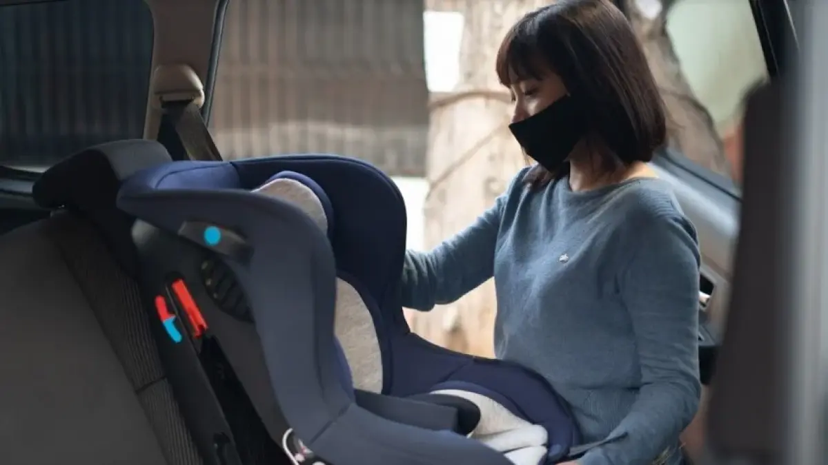 Ilustrasi baby car seat. (SUZUKI INDONESIA)