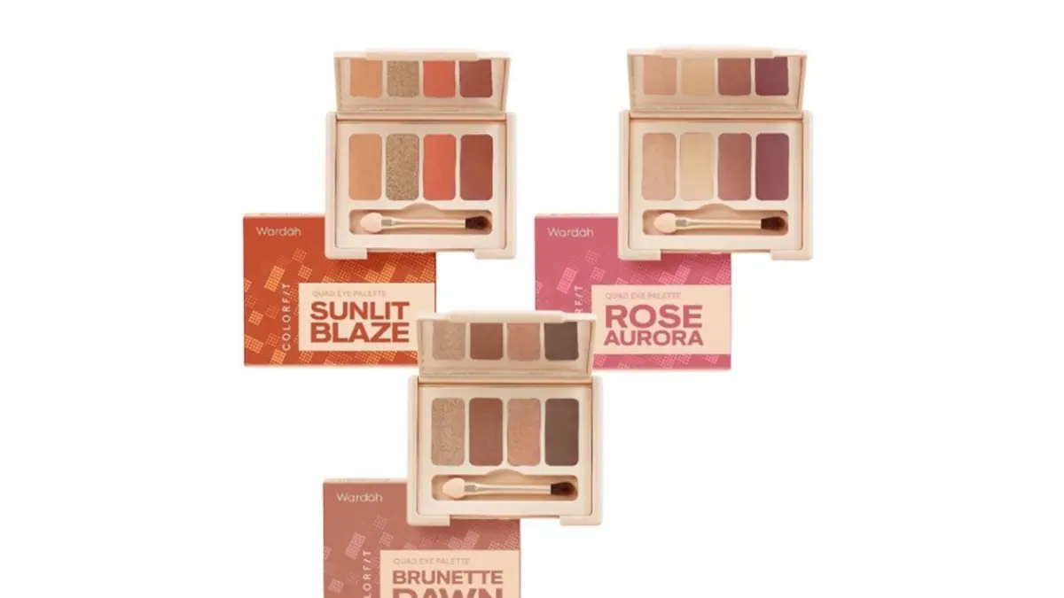 Ilustrasi Eyeshadow Wardah Colorfit.