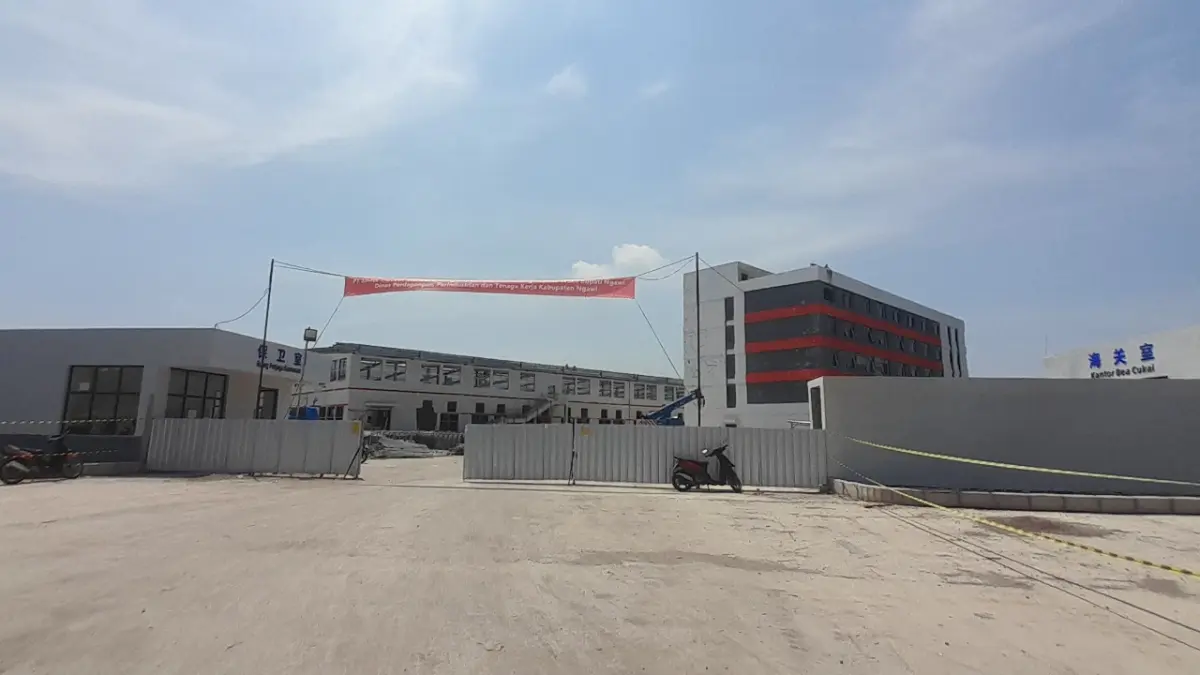Kondisi kawasan industri di Ngawi yang sempat dijajaki investor asing. ASEP SYAEFUL/RADAR NGAWI