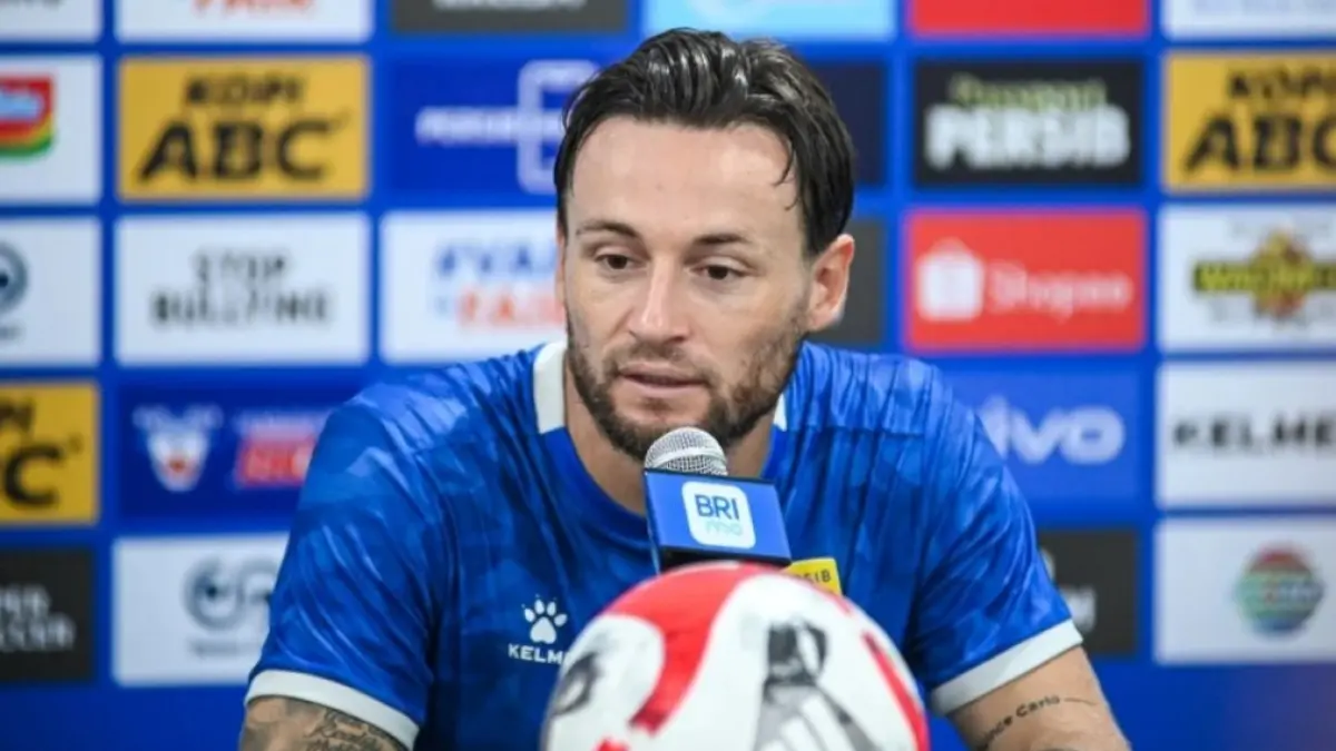 OPTIMISTIS: Kapten Persib Bandung Marc Klock optimis timnya bisa menang lawan Arema FC. (ILeague)