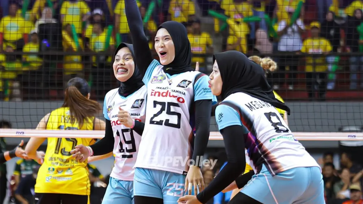 Pertamina Enduro menang 3-1. (Instagram JPE)