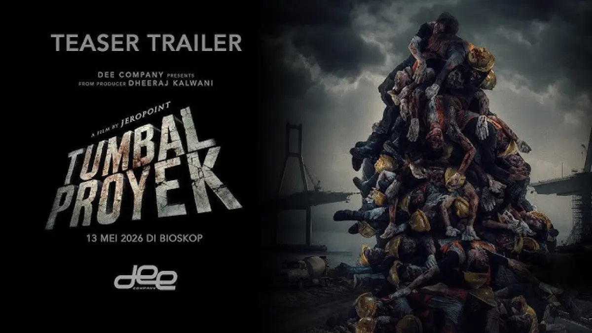 Poster film horror Tumbal Proyek garapan Dee Company. (YOUTUBE)