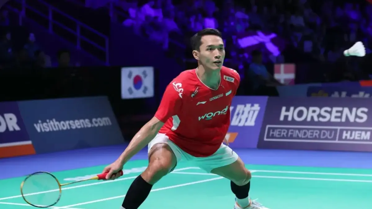 Jonatan Christie dkk menang 5-0 atas Aljazair. (PBSI)