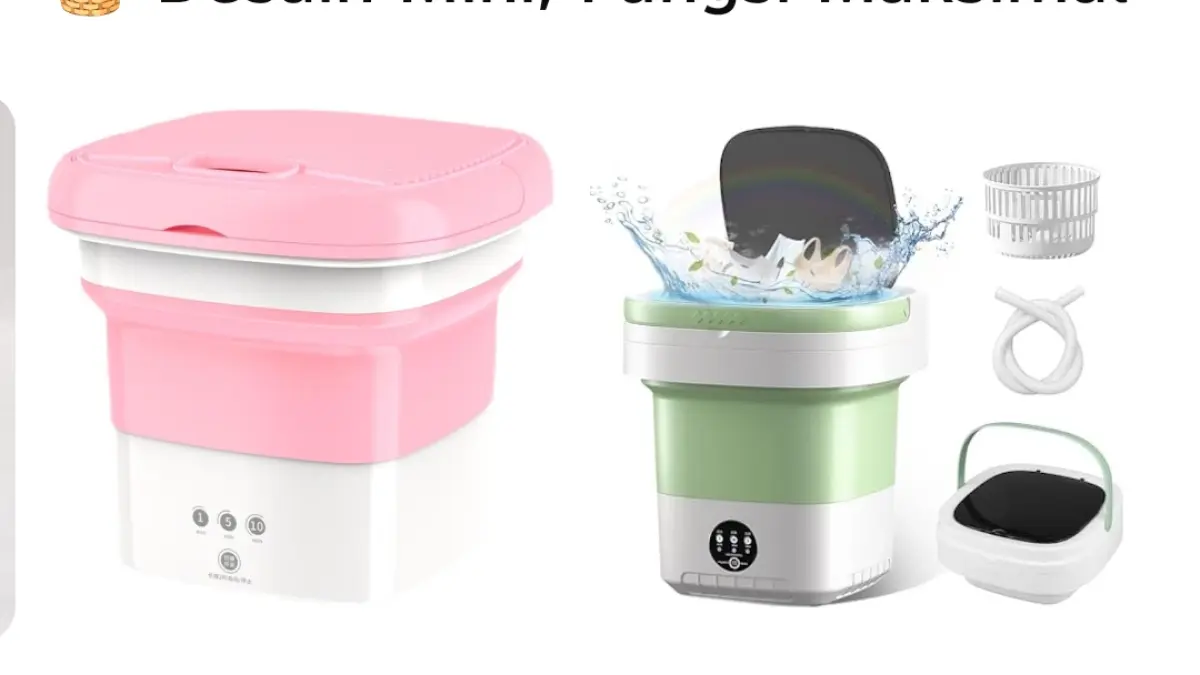 TKTKT Portable Mini Washing Machine. 