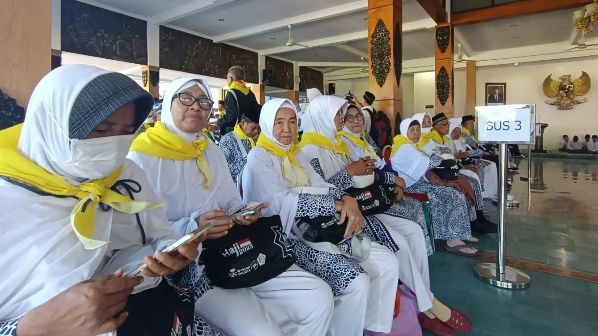 CJH Pacitan bersiap berangkat ke Tanah Suci sesuai jadwal kloter. DOK RADAR PACITAN