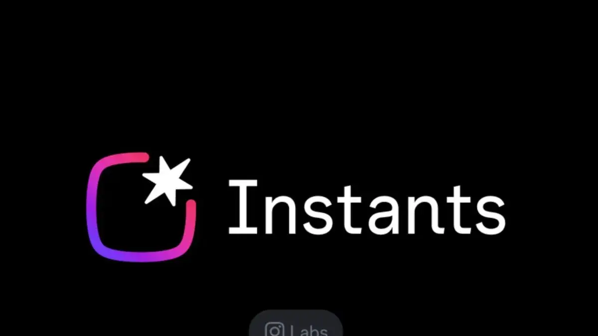 Ilustrasi logo aplikasi Instants. (INSTAGRAM)