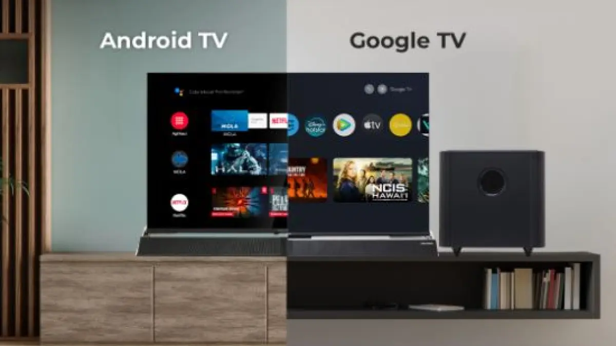 Ilustrasi TV android. 