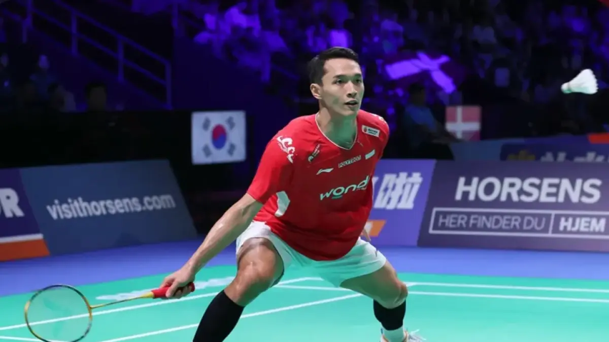 Jonatan Christie dkk terhenti di fase grup. (PBSI)