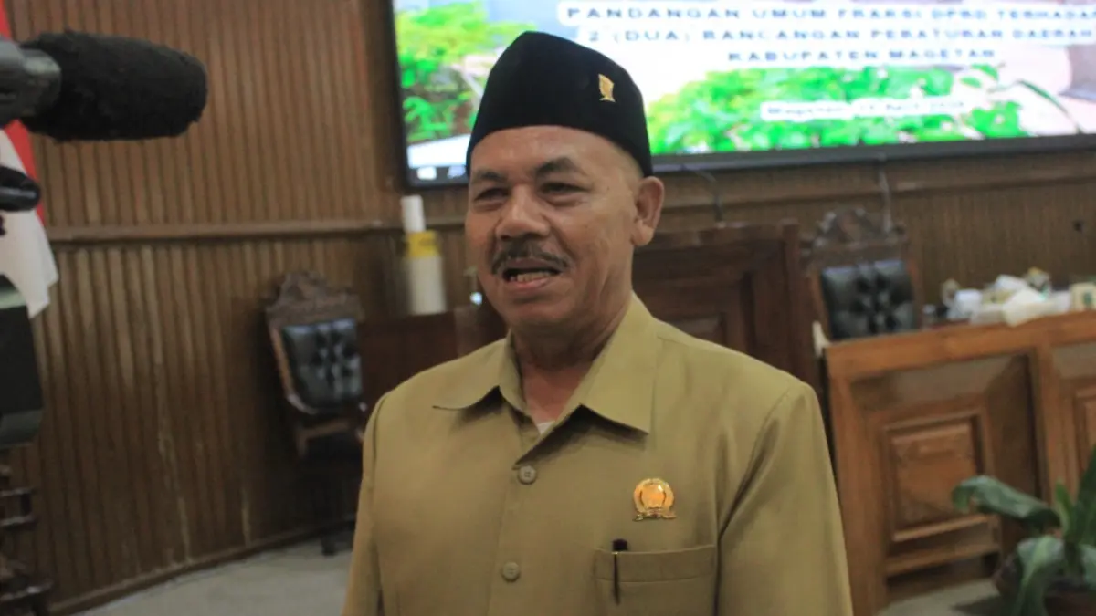 Pimpinan DPRD Magetan menetapkan Plt ketua menggantikan Suratno. AJI PUTRA/RADAR MAGETAN