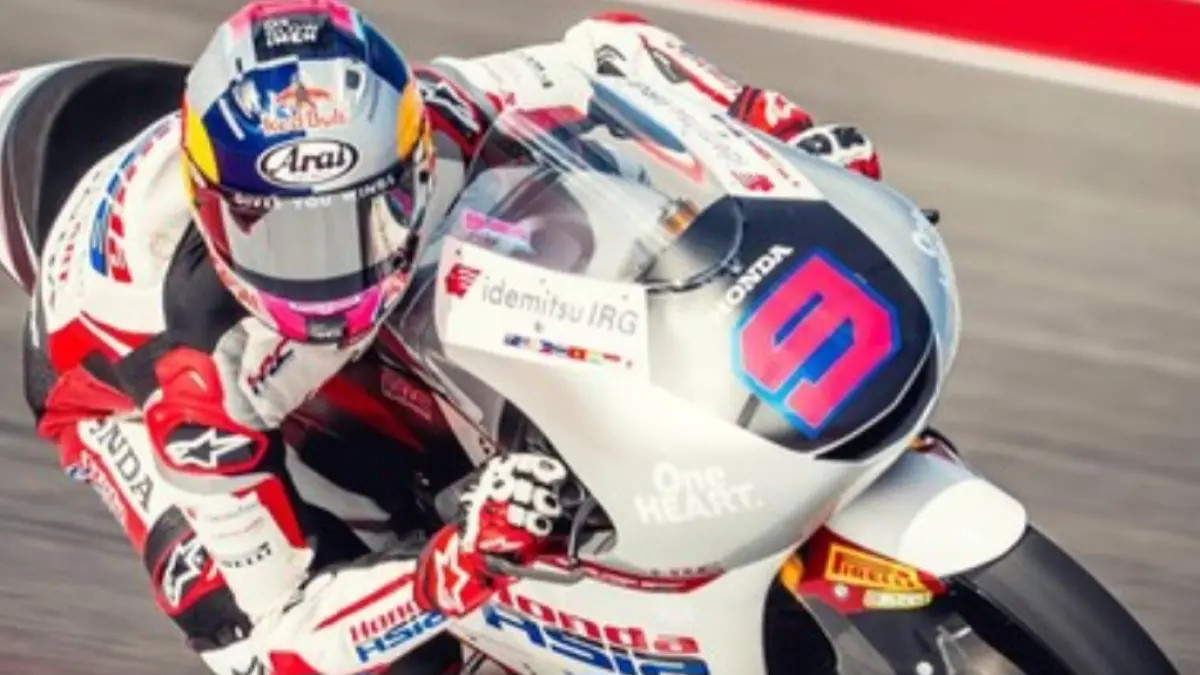 Veda Ega finis ke-4. (Honda Team Asia)