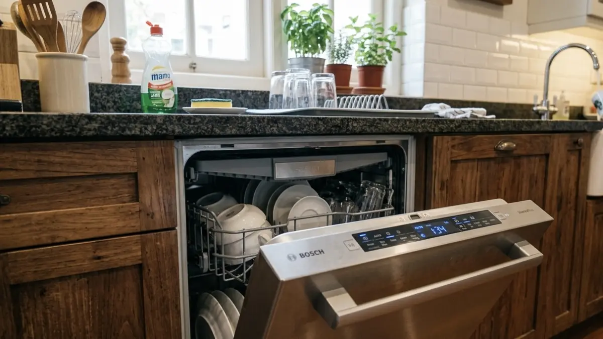 Ilustrasi dishwasher 