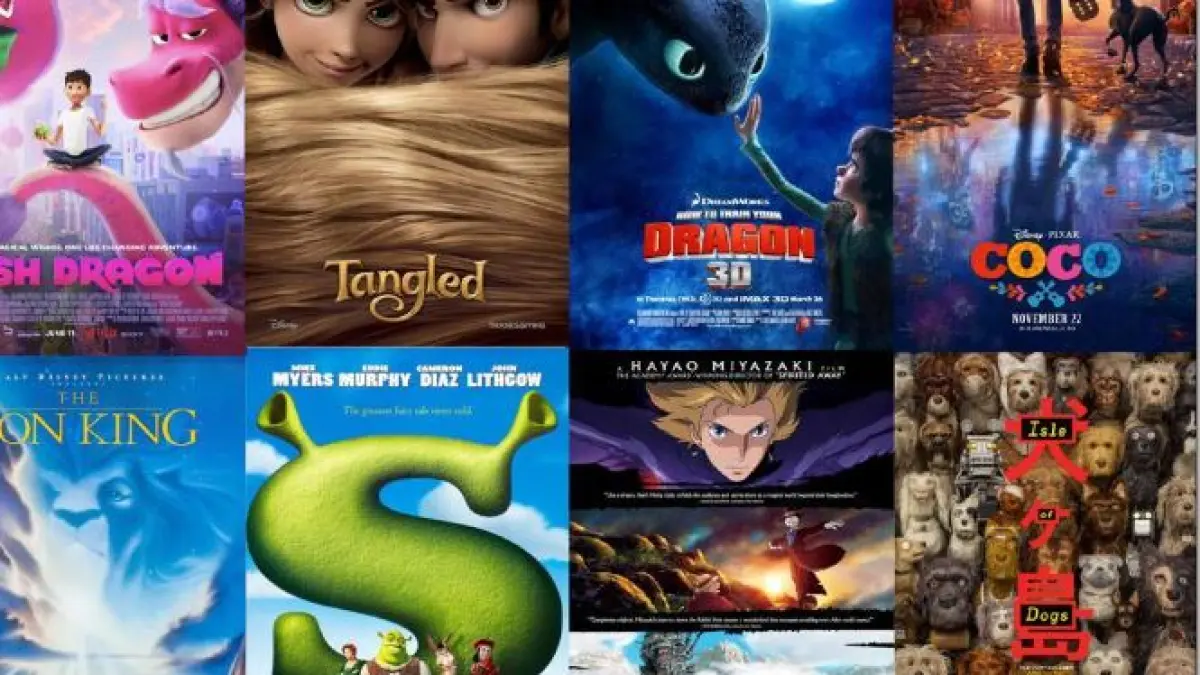 Ilustrasi Film Animasi Terbaik. 