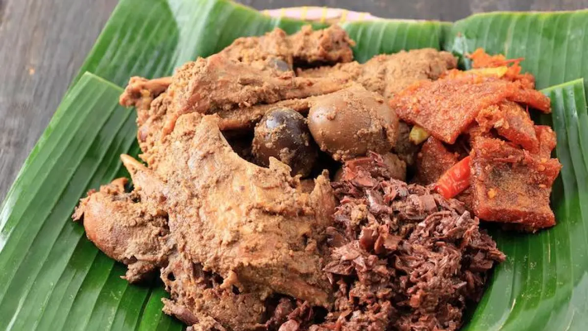 Ilustrasi resep gudeg Jogja. (freepik)