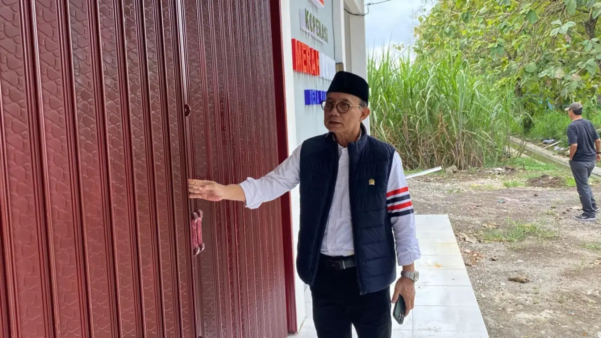 Inspeksi pembangunan KDMP di Ngawi soroti beban desa. FOTO: ASEP SYAEFUL/RADAR NGAWI