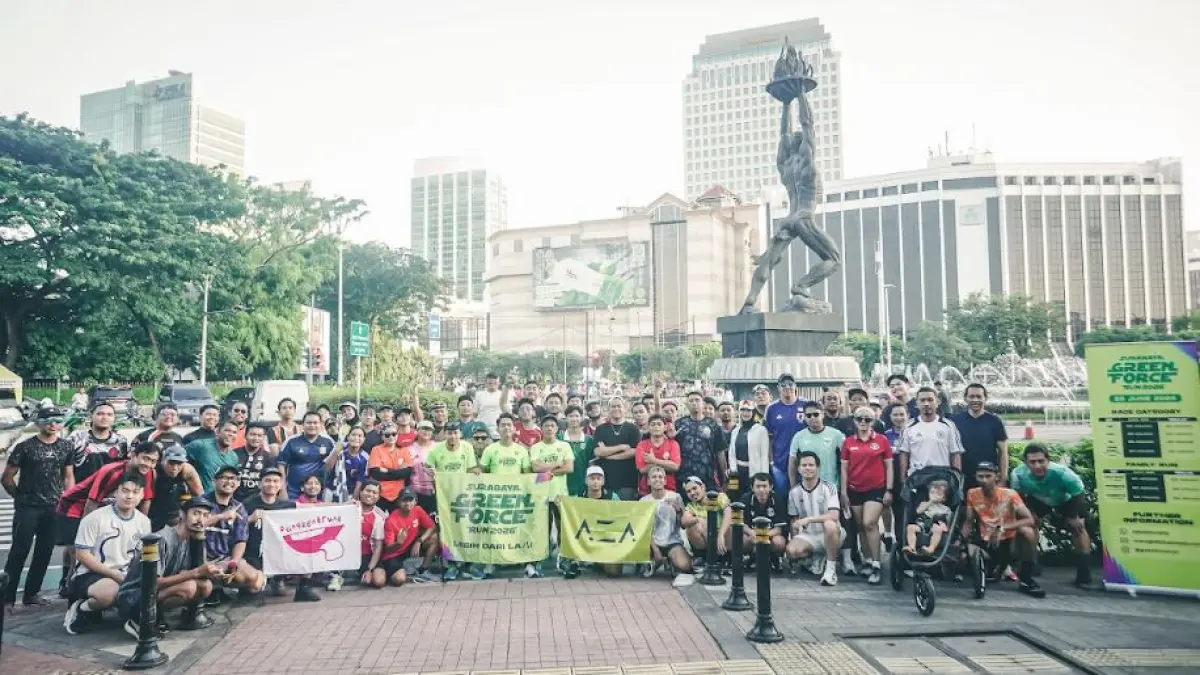 Persebaya kembali menggelar Jersey Run di Jakarta.