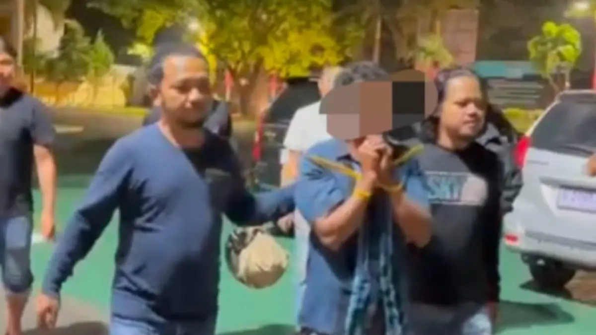Polisi mengamankan motor hasil curian milik pelaku. FOTO: ISTIMEWA