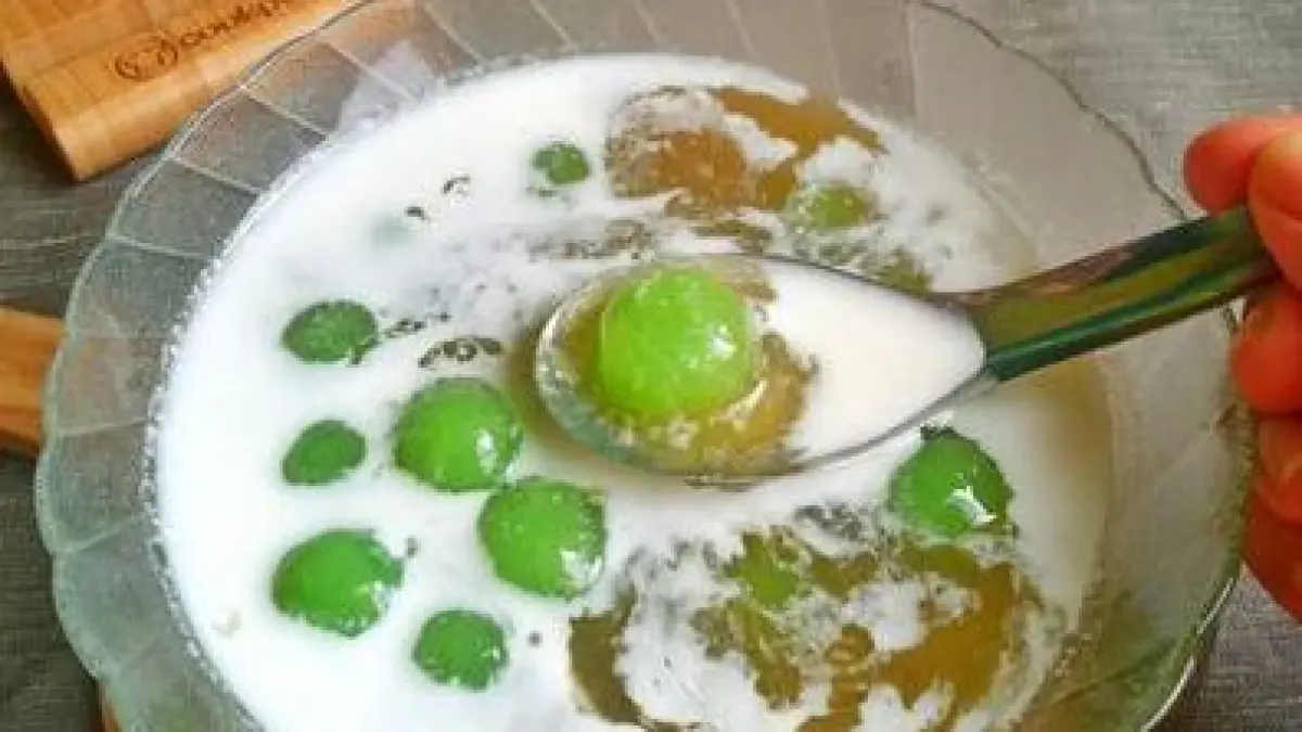 Singkong Jadi Bubur Candil Pandan