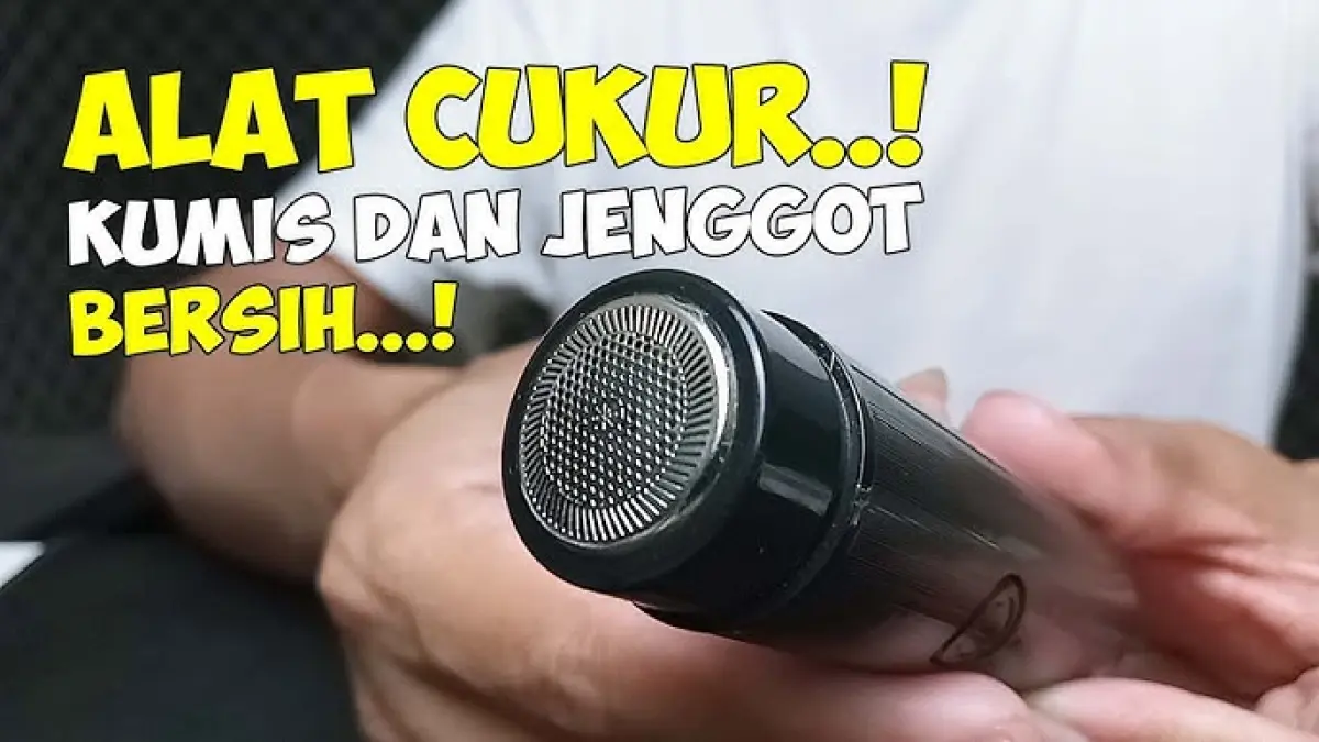 Ilustrasi Alat Cukur Elektrik (Bank Tekno YouTube Channel)