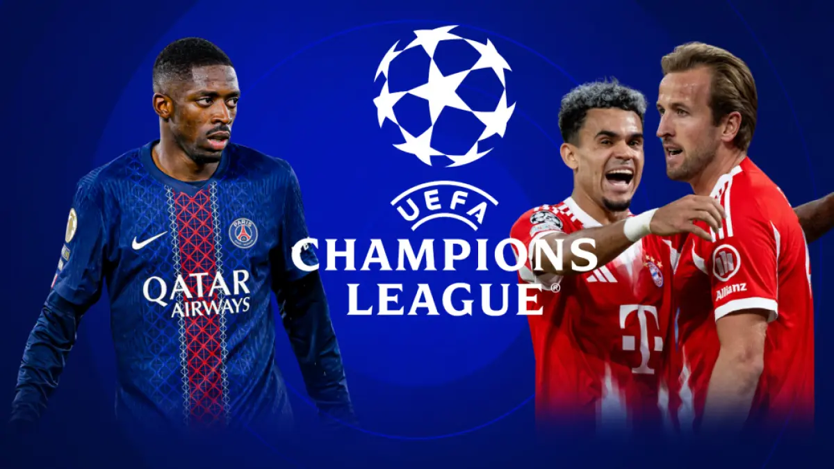 leg pertama semifinal Liga Champions antara PSG vs Bayern Munich. 