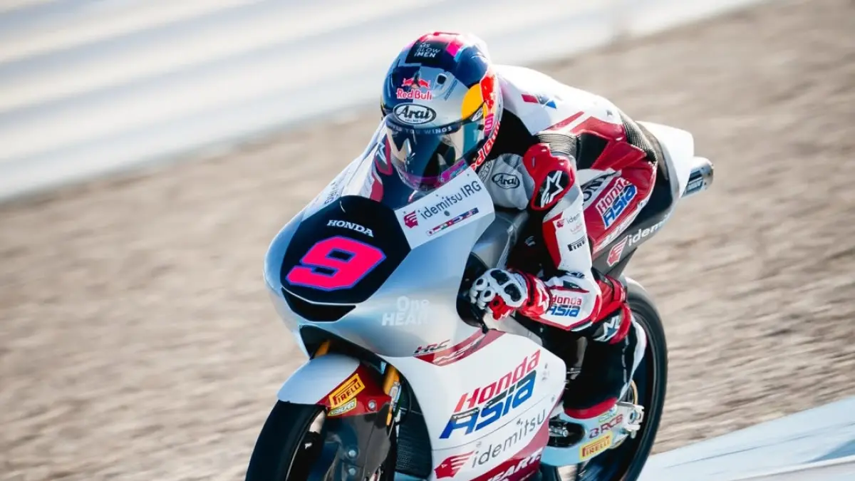 Veda puncaki klasemen rookie Moto3 2026. (Instagram)