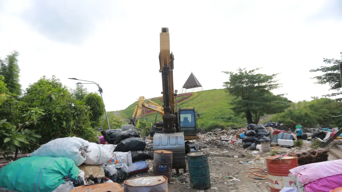 Volume sampah di TPA Winongo ditekan lewat sistem pengelolaan berjenjang dari tingkat rumah tangga hingga TPS. BAGAS BIMANTARA/RADAR MADIUN