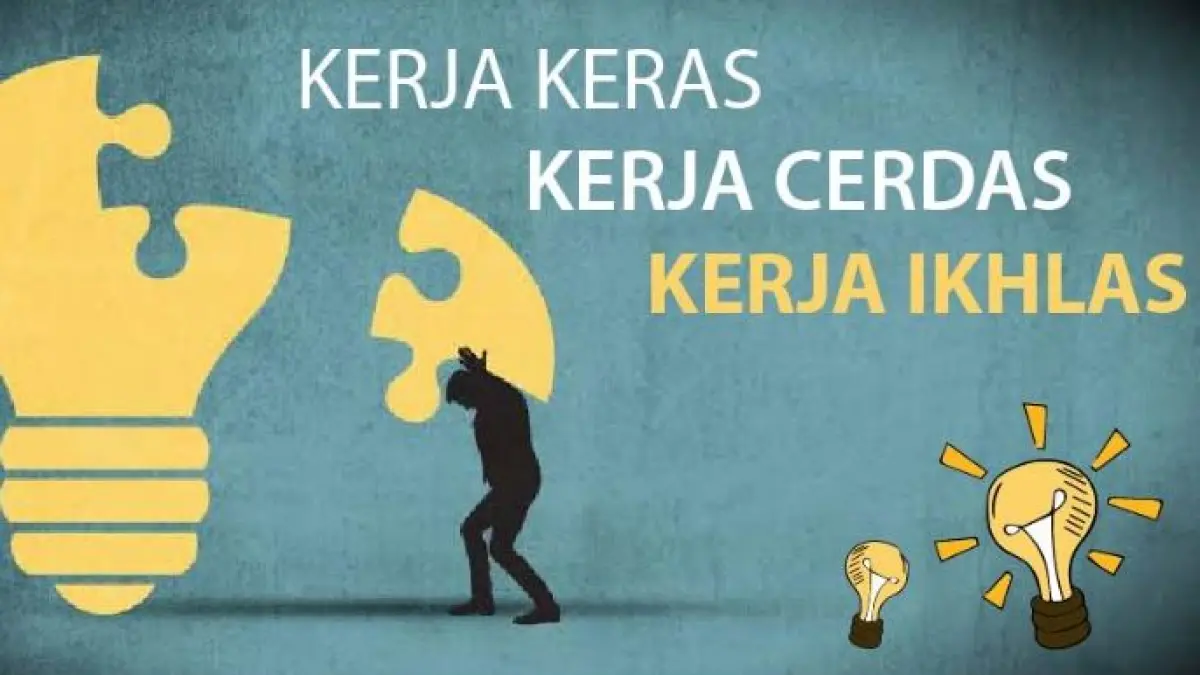 Ilustrasi kerja cerdas vs kerja keras. (ISTIMEWA)