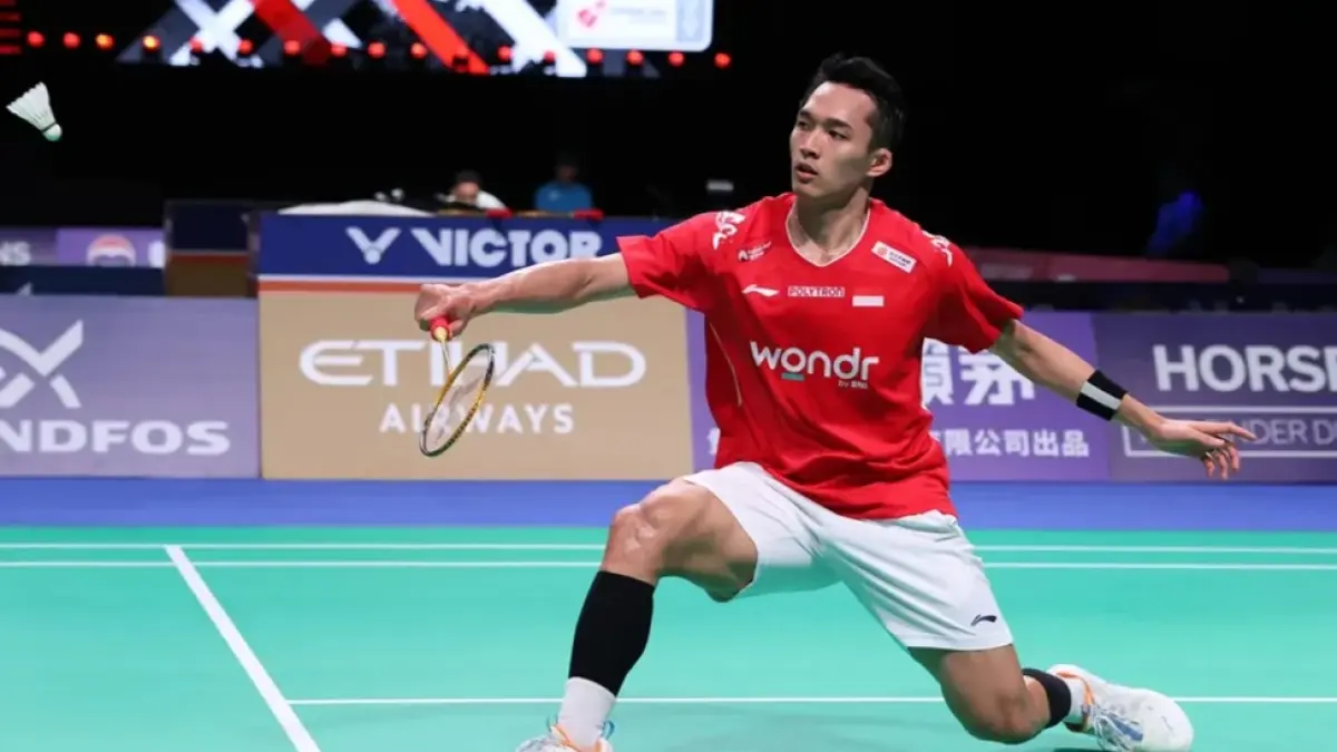 Jonatan Christie dkk angkat koper.