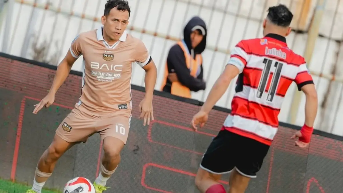 ON-FIRE: Gelandang Dewa United Egy Maulana Vikri cs bakal diuji ketajamannya saat menjamu Persijap Jepara nanti. (IG @dewaunitedfc)