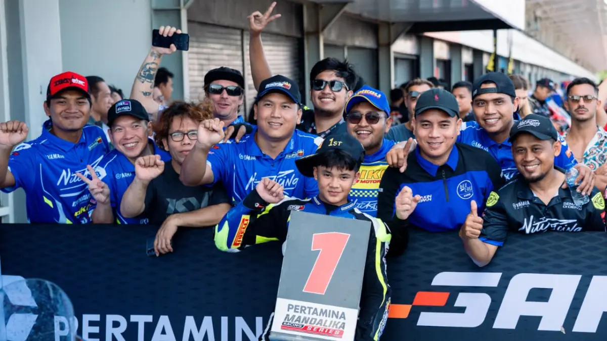 Pembalap Yamaha tampil dominan pada seri perdana Kejurnas Mandalika Racing Series 2026 yang digelar di Sirkuit Internasional Mandalika pada 25–26 April 2026.