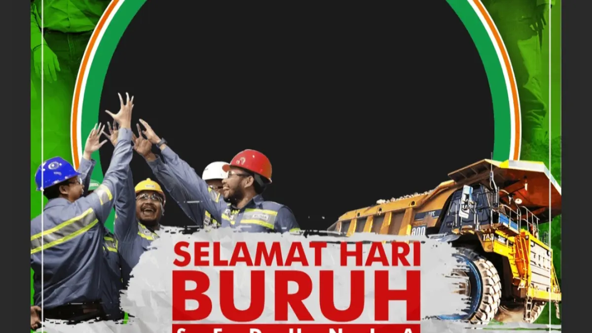 Twibbon Hari Buruh 2026 gratis!