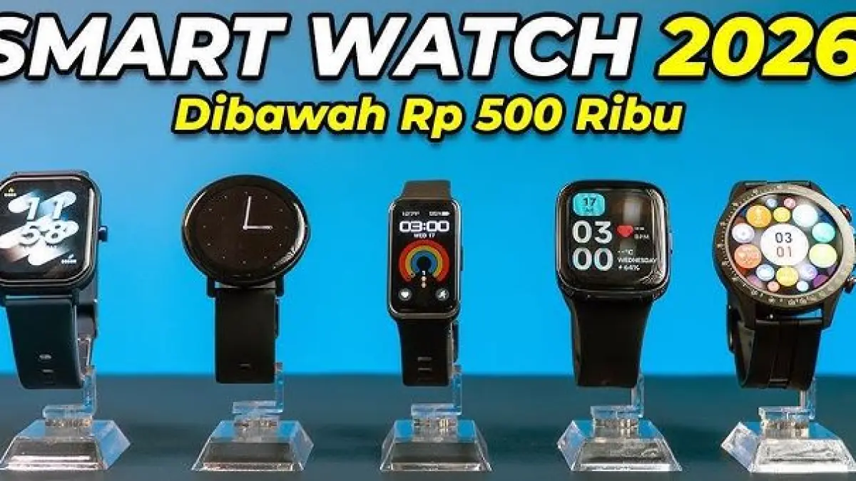 Ilustrasi Smartwatch Stylish 2026. (YUOTUBE/KANTONG AJAIB)