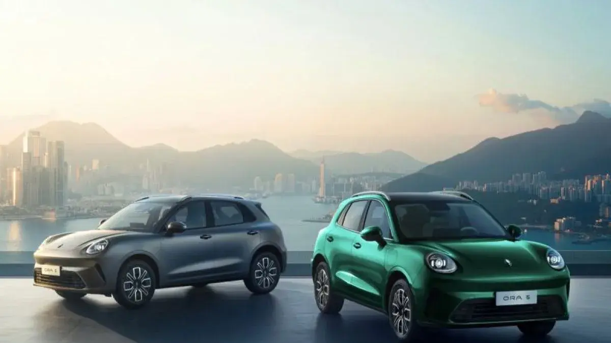 Mobil listrik GWM Ora 5. (ANTARA)