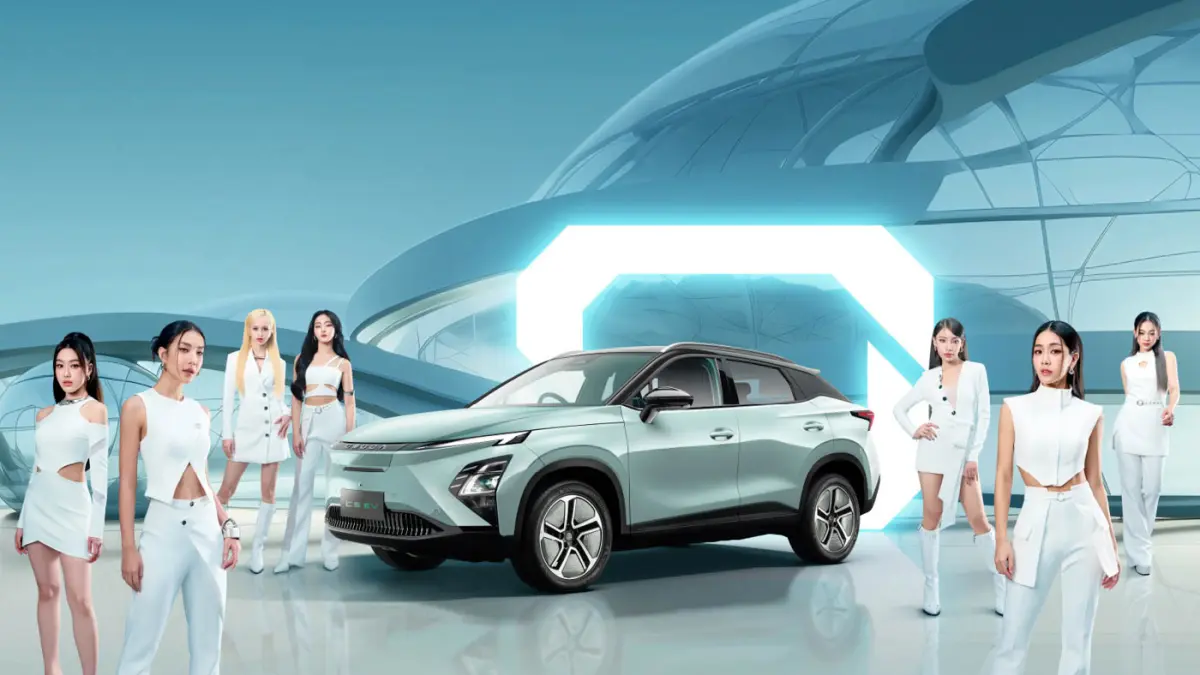 Chery Omoda C5 tampil dengan desain yang lebih futuristik. (CHERY)