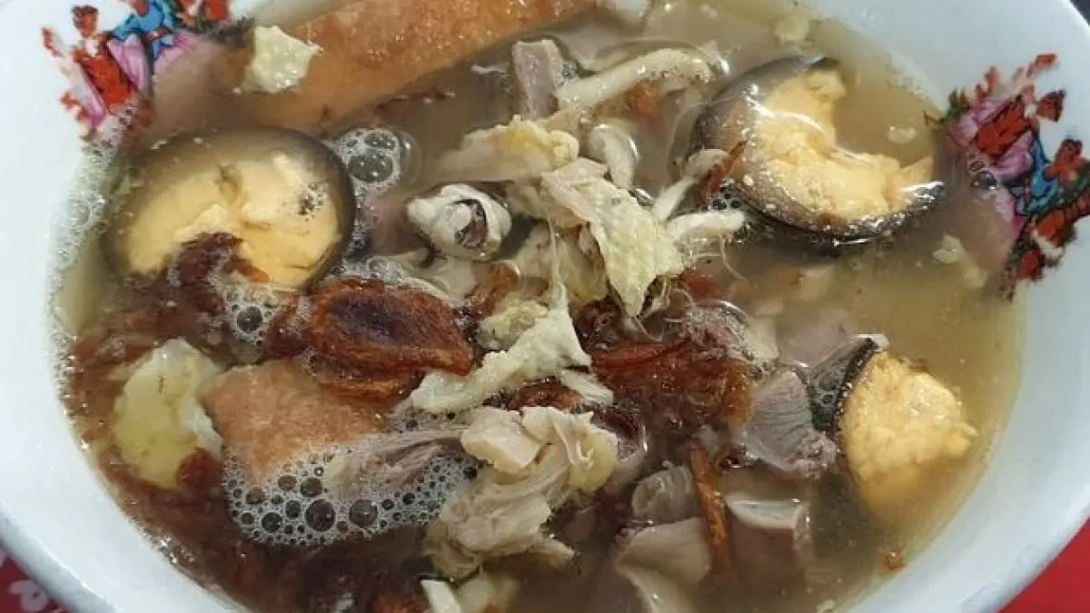 Timlo Sastro, kuliner khas Solo yang wajib masuk list menu sarapan.  