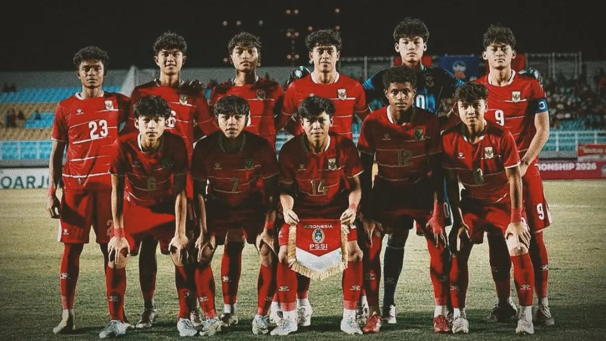 Timnas Indonesia U-17 sudah tiba di Arab Saudi.
