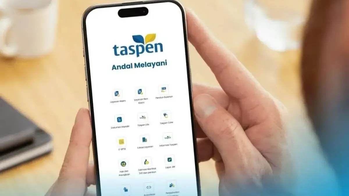 Aplikasi Andal by Taspen jadi kunci utama agar gaji pensiunan bisa cair tepat waktu. 