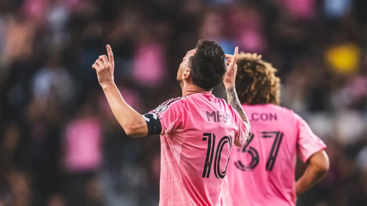 Messi cetak satu gol hari ini. (Instagram)