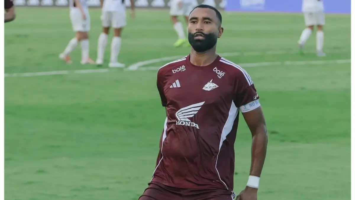 ABSEN: Kapten sekaligus pemain andalan PSM Makassar Yuran Fernandes dipastikan absen saat menghadapi Bhayangkara FC karena kartu merah pada laga sebelumnya. (IG @psm_makassar)