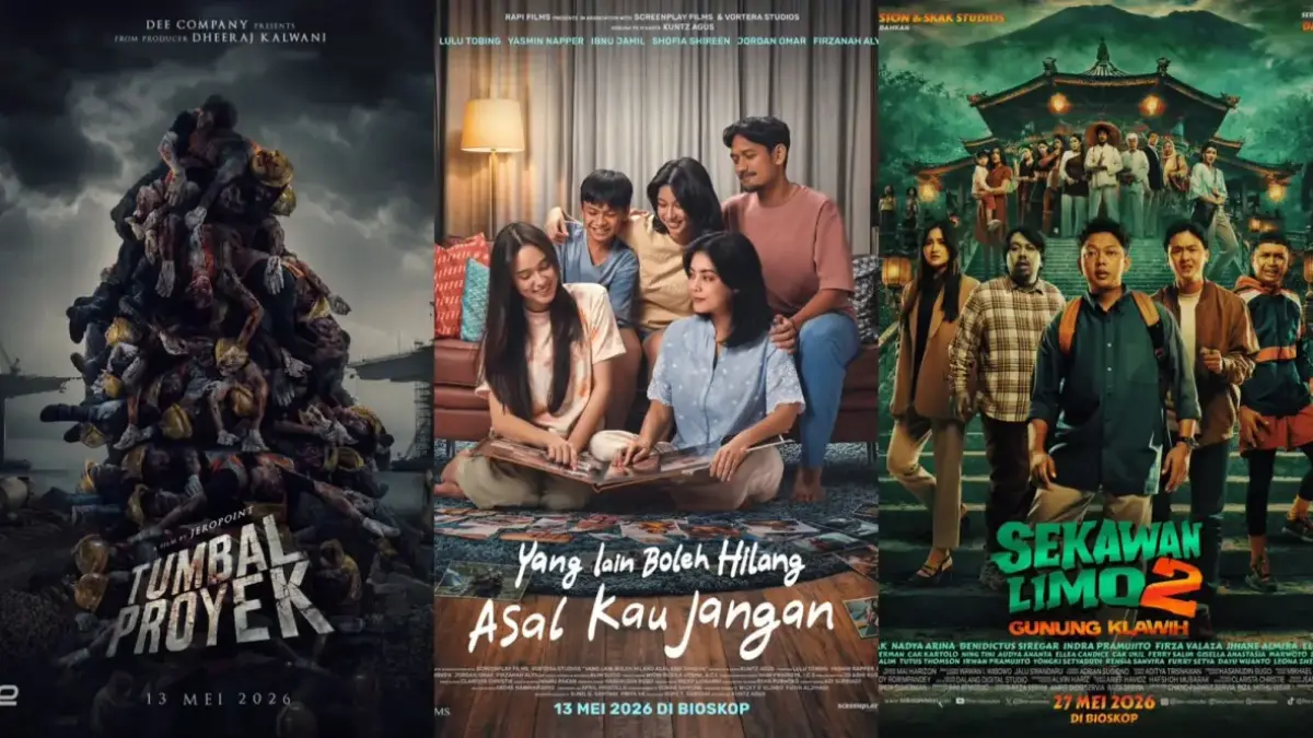 Deretan Film tayang di Bioskop Mei 2026 (X/@HistorikaFilm/@GilaFilmID)