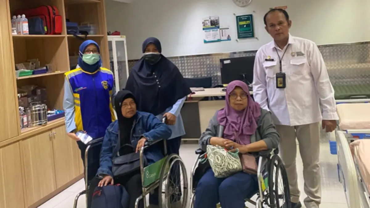 Dwi Asngatin, PMI asal Madiun, pulang dari Taiwan setelah divonis kanker stadium IV dan kini menjalani perawatan di tanah air. FOTO: ISTIMEWA