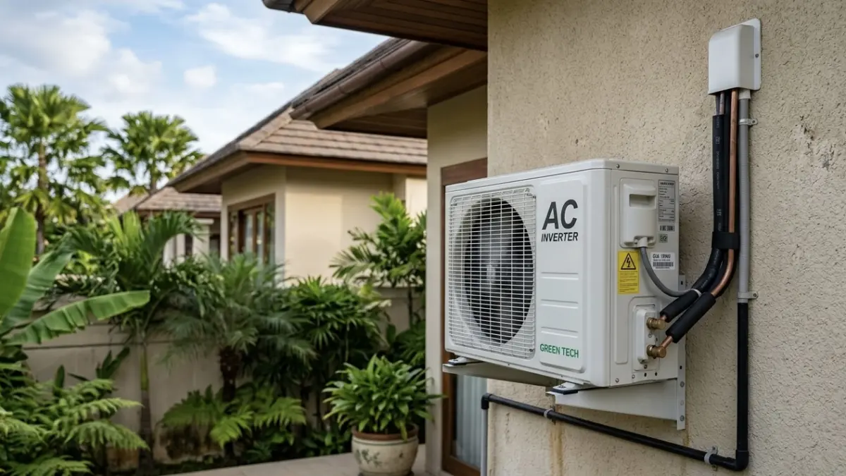 Ilustrasi ac inverter 
