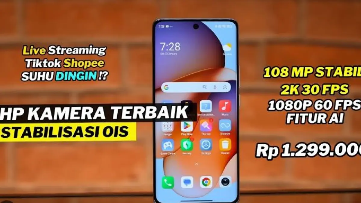 Ilustrasi Rekomendasi HP Kamera Selfie Terbaik 2026. (YOUTUBE/DENZHOPRO)