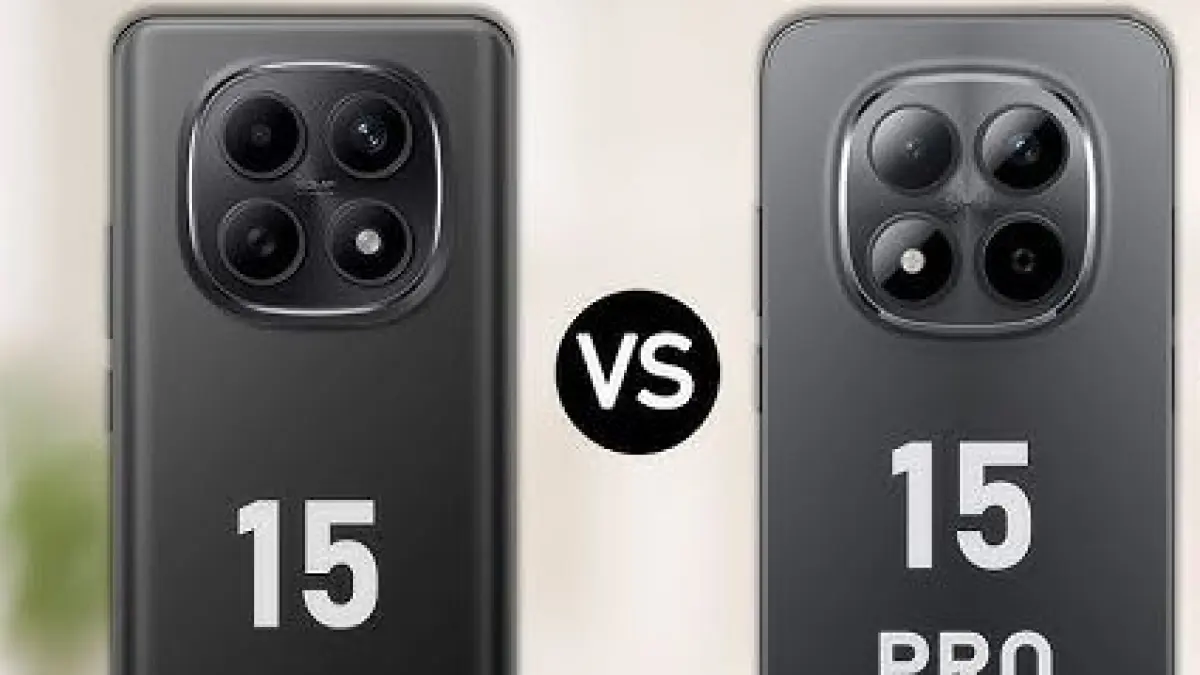 Redmi Note 15 5G vs Redmi Note 15 Pro 5G