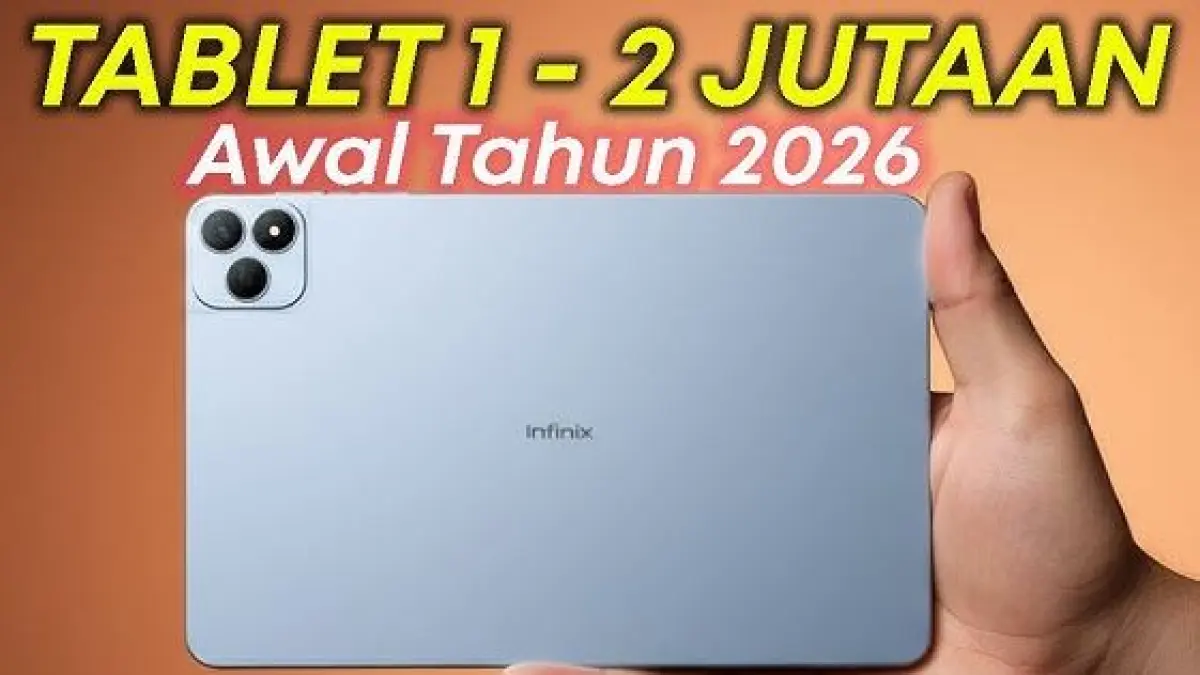 Rekomendasi Tablet Terbaik 2026. (ILUSTRASI/YOUTUBE SITUS GADGET)