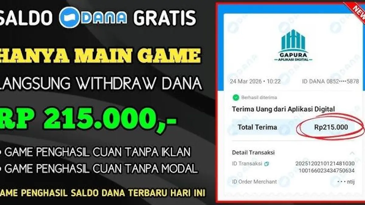 10 Game Penghasil Uang Terbukti 2026. (ILUSTRASI)
