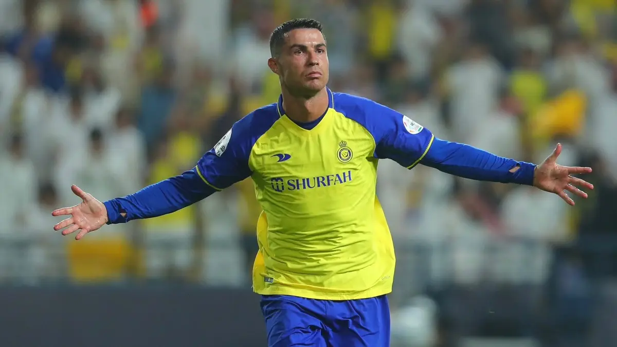 Ilustrasi Selebrasi Cristiano Ronaldo di Al-Nassr (bola.okezone.com)