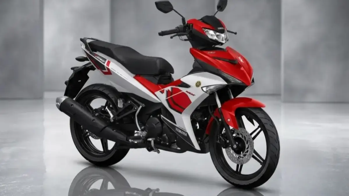 Yamaha MX King 150 dengan Livery 70th Anniversary. 