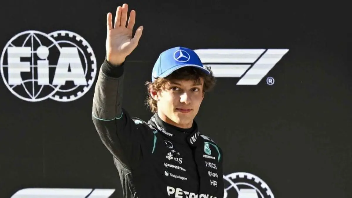 Pembalap F1 Mercedes AMG Petronas Kimi Antonelli. (ANTARA)