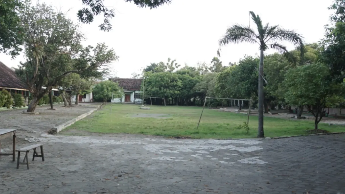 Pemkab Ngawi masih mencari lahan pengganti untuk relokasi SDN 1 Sambirejo, Mantingan, yang berdiri di aset milik Gontor. ASEP SYAEFUL/JAWA POS RADAR NGAWI